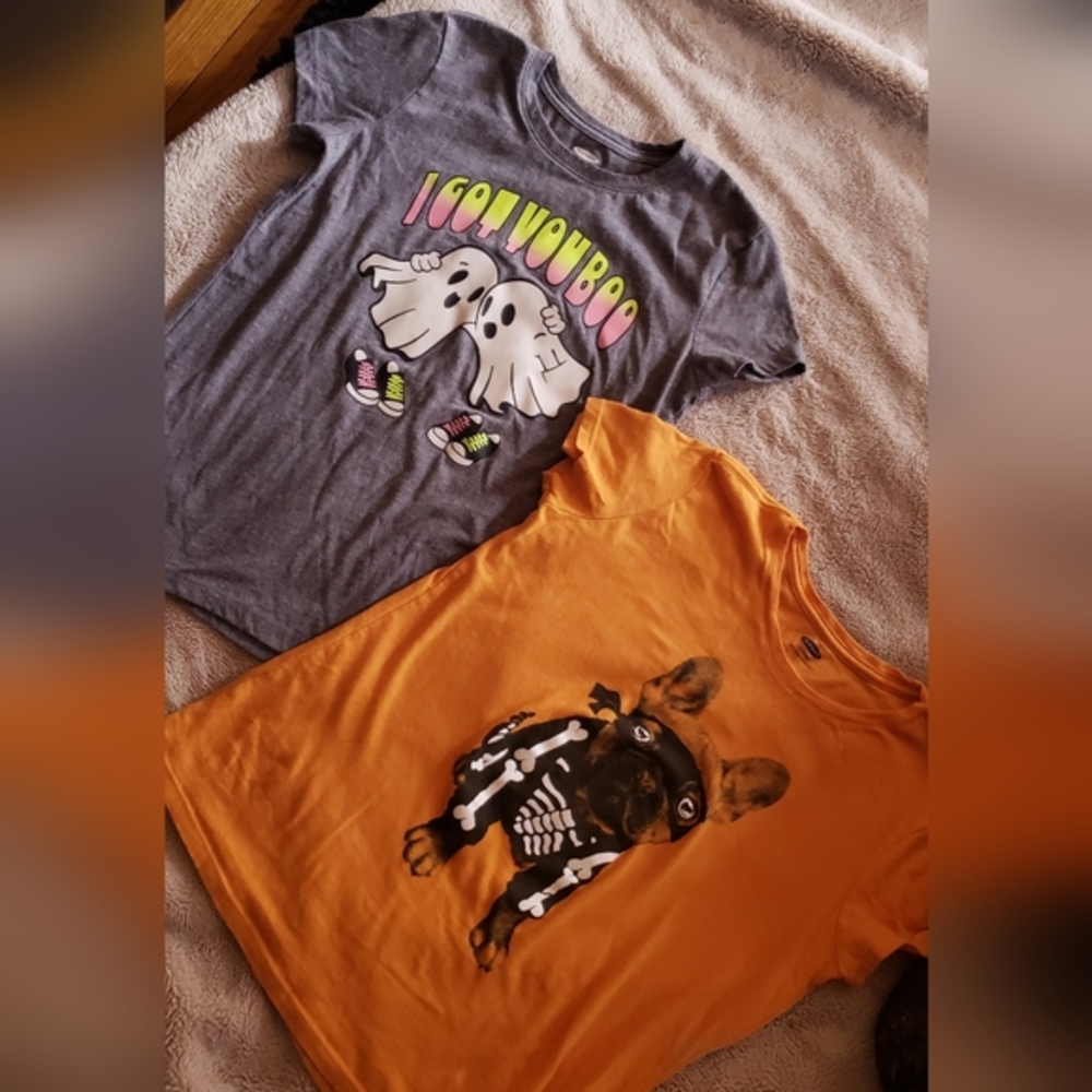 Old Navy girls Halloween tees